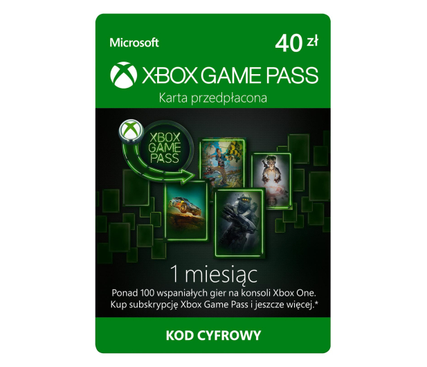 Microsoft PC Game Pass 1 Miesiąc - 1382377 - zdjęcie